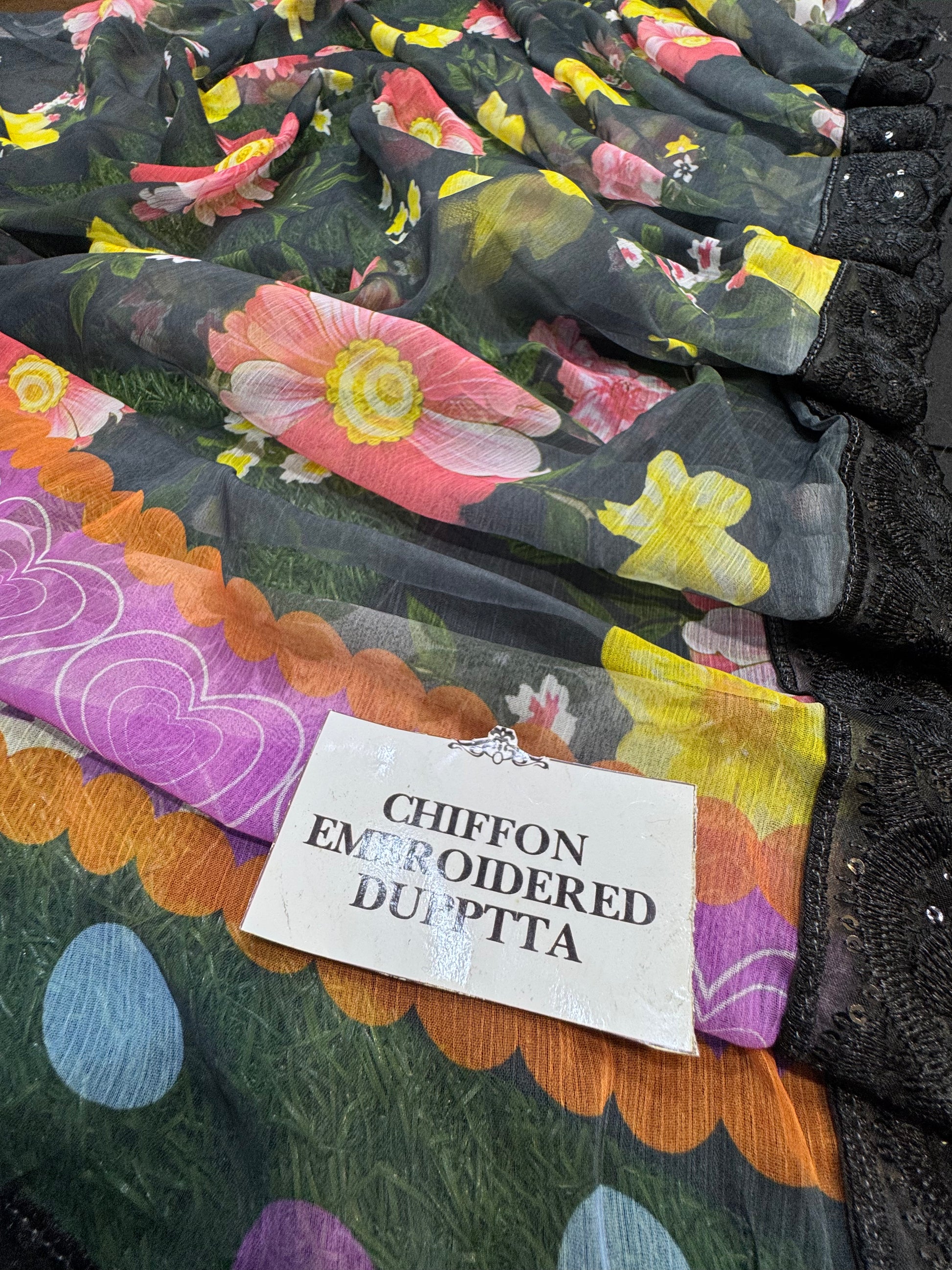 Elegant Summer Unstitched Cotton Suit – 3PC Embroidered Perfection - NZ COLLECTION