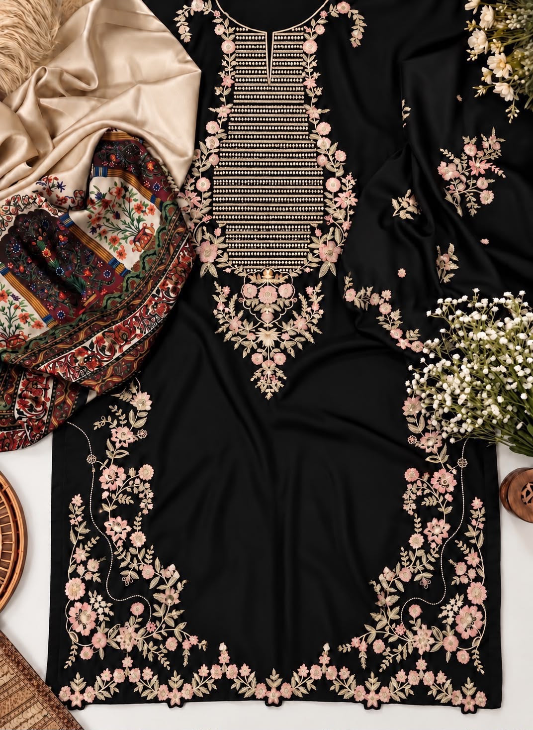 Ethnc Viral 2pcs Black Coour