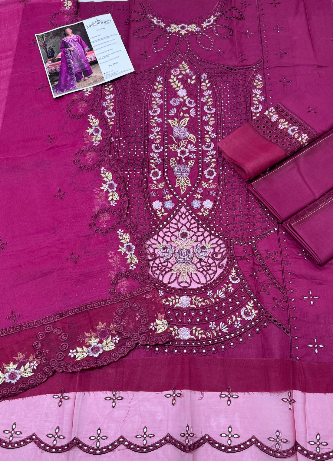 Viral Shah Jahan 3Piece Unstitch Fess