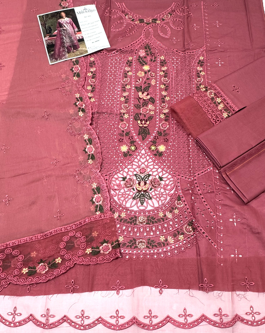 Viral Shah Jahan 3piece Unstitch Dress