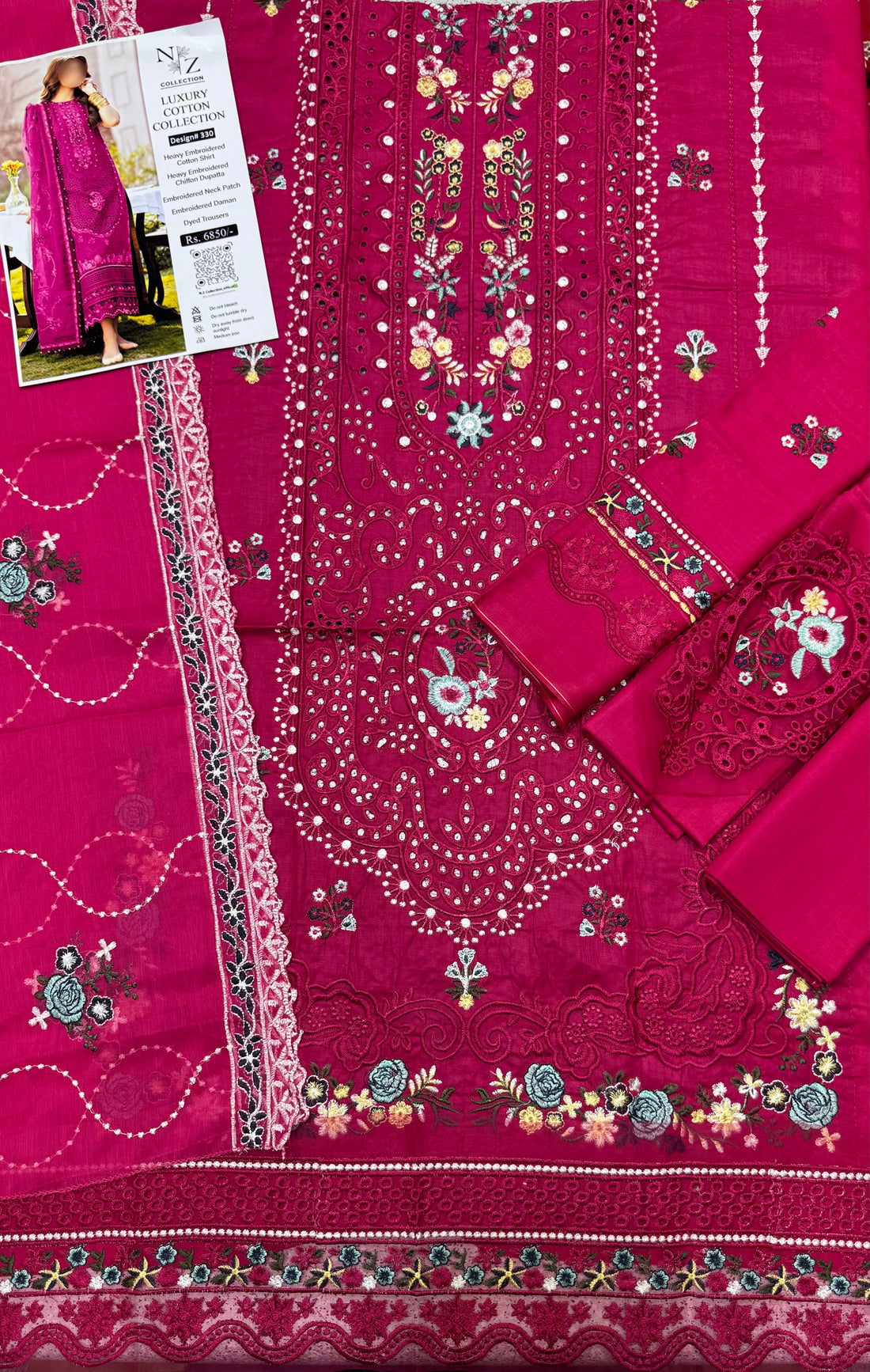 Viral Gujrati Chikankari Dress