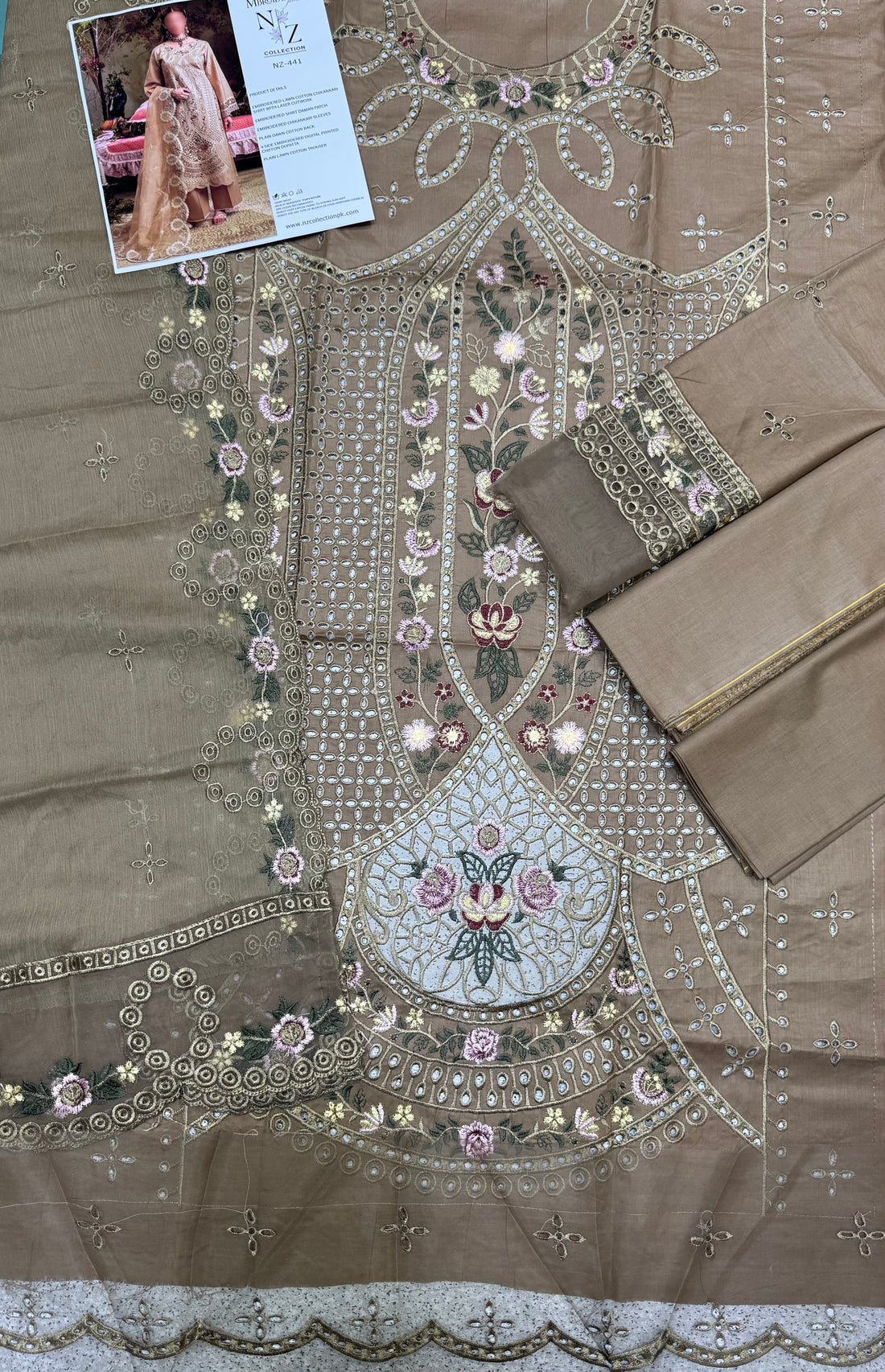 Viral Chikankari Dress With Ready To Wear Dupatta