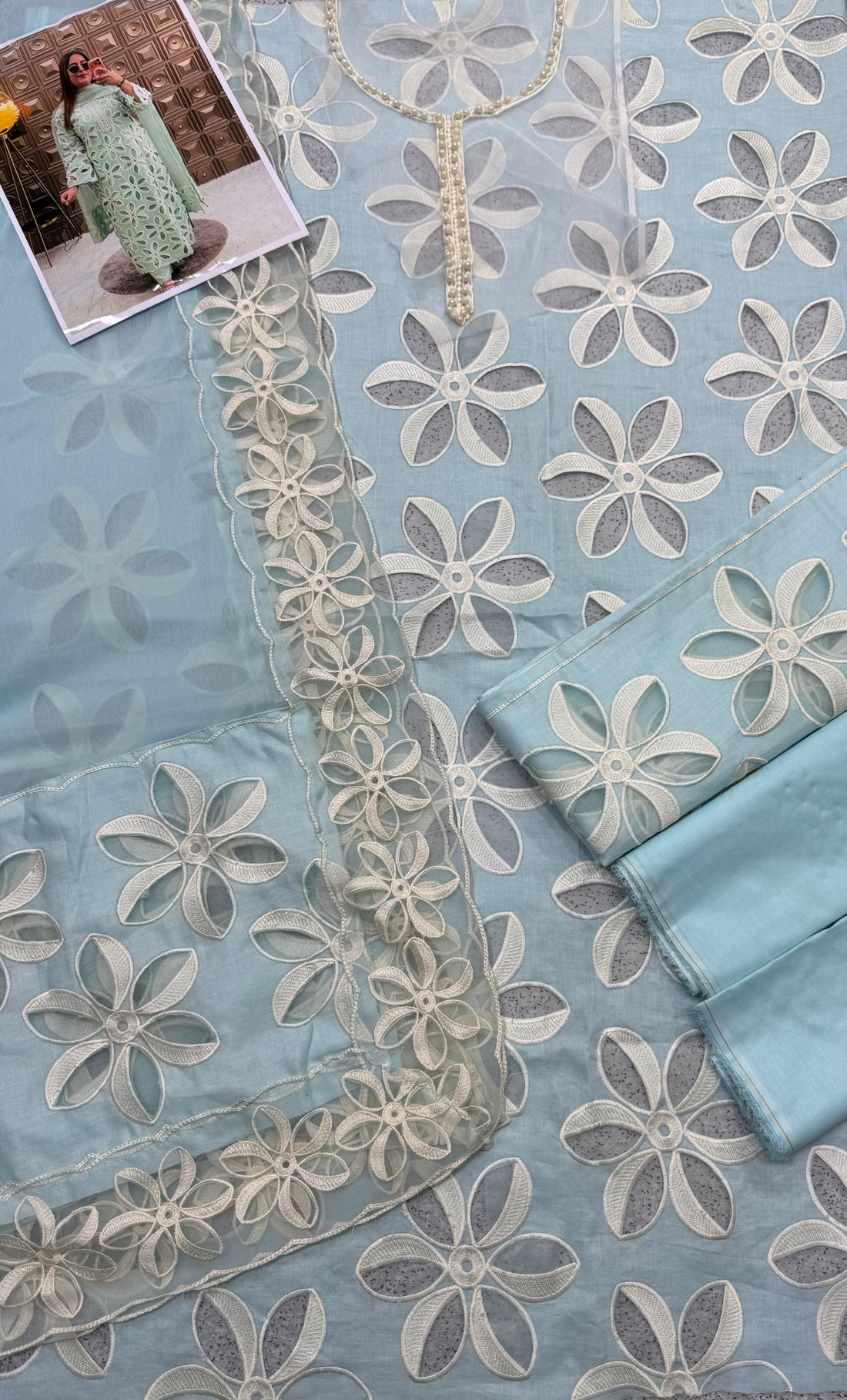Viral Flower Laser Cutwork Article