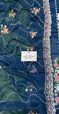 Elegant Summer Unstitched Cotton Suit – 3PC Embroidered Perfection - nz-330 - NZ COLLECTION