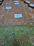 Chikankari Elegance – Soft Cotton 3Pc Suit with Embroidered Dupatta (brown) Nz Collection