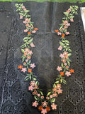 Elegant Summer Unstitched Cotton Suit – 3PC Embroidered Perfection - NZ COLLECTION
