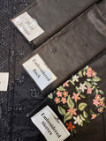 Elegant Summer Unstitched Cotton Suit – 3PC Embroidered Perfection - NZ COLLECTION