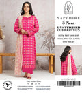 Sapphire by NZ Collection – Premium 3-Piece Lawn Suit (replica) - NZ COLLECTION